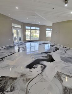 Metallic Floors