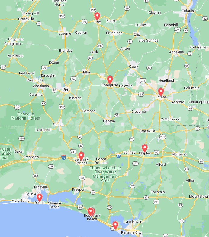 Superior Concrete Solutions Service Area