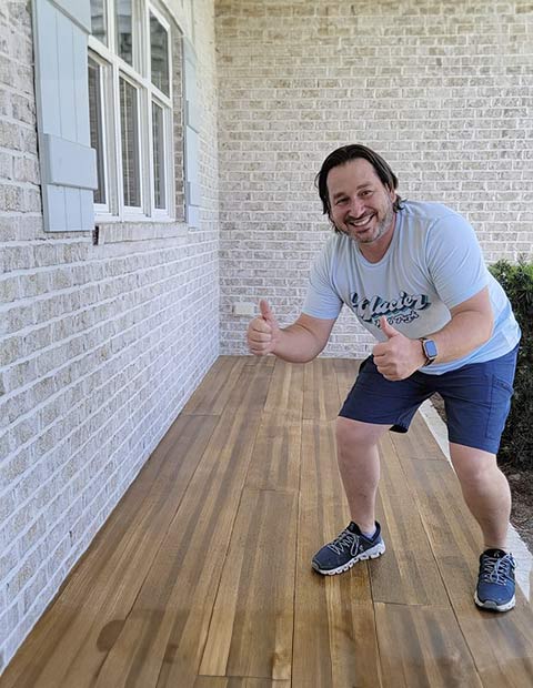 Wood Concrete Overlays