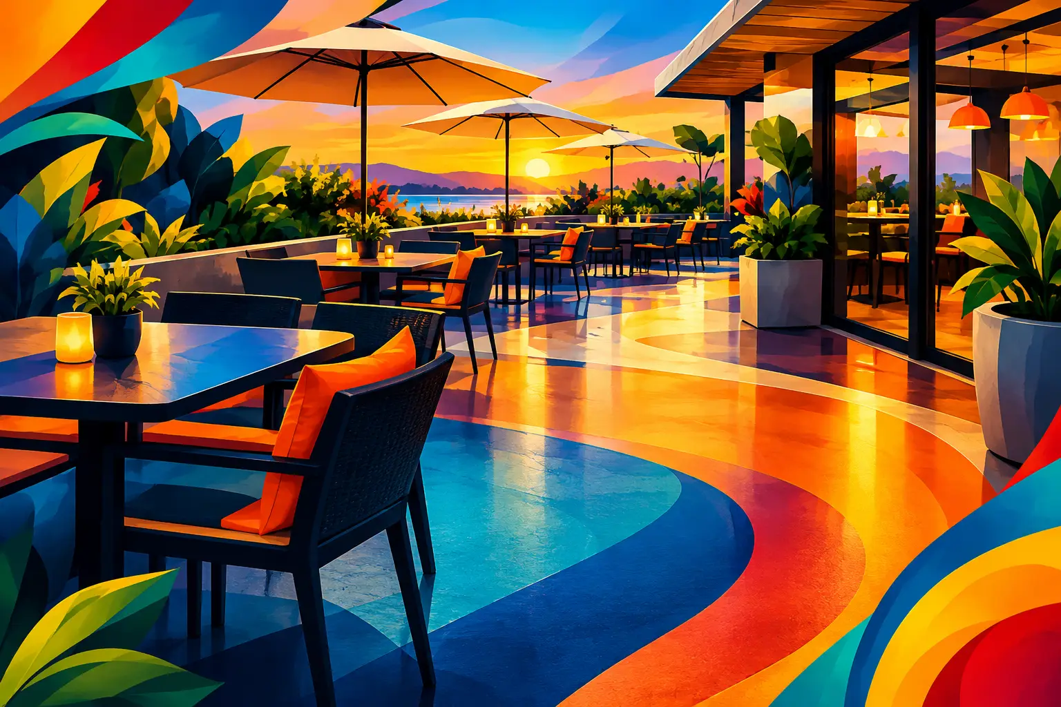 Restaurant Patio Resurfacing That Elevates Service