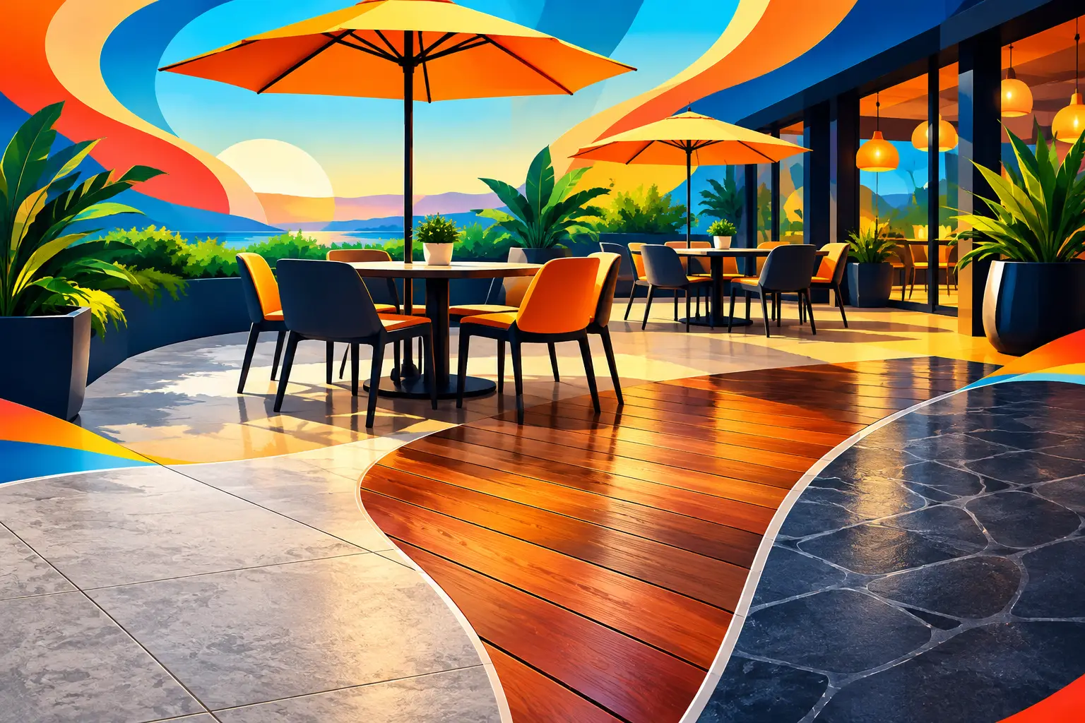 Best Surfaces for Restaurant Patios That Last