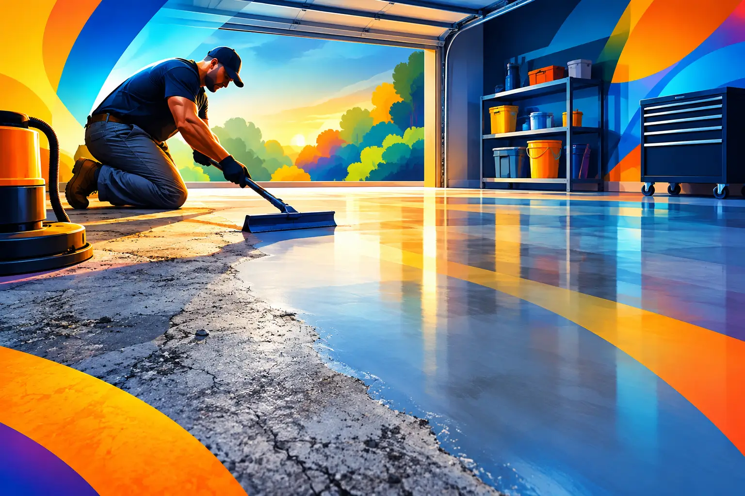 How to Prepare Garage Concrete for a Premium Floor